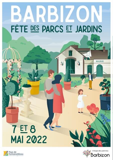Samedi 7 et dimanche 8 mai 2022, "BARBIZON, Fête des Parcs et Jardins"